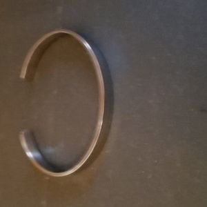 Sterling silver inspirational bangle